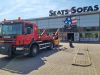 Scania container plaatsen